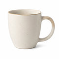 Tazza in ceramica 400 ml beige puntinata - diametro 9 cm altezza 10.5 cm